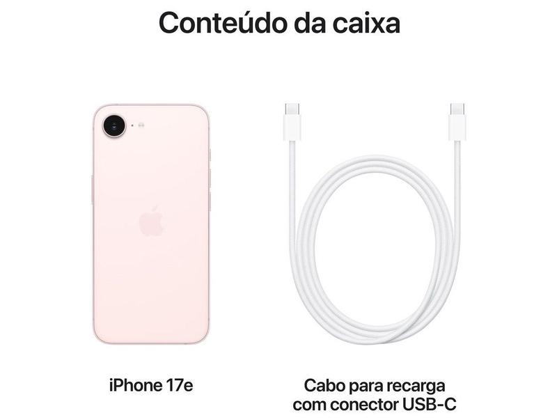 Apple iPhone 17e 256GB Rosa-pálido 6,1
